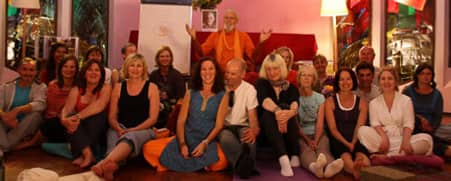 Participants learning together in workshop practice.