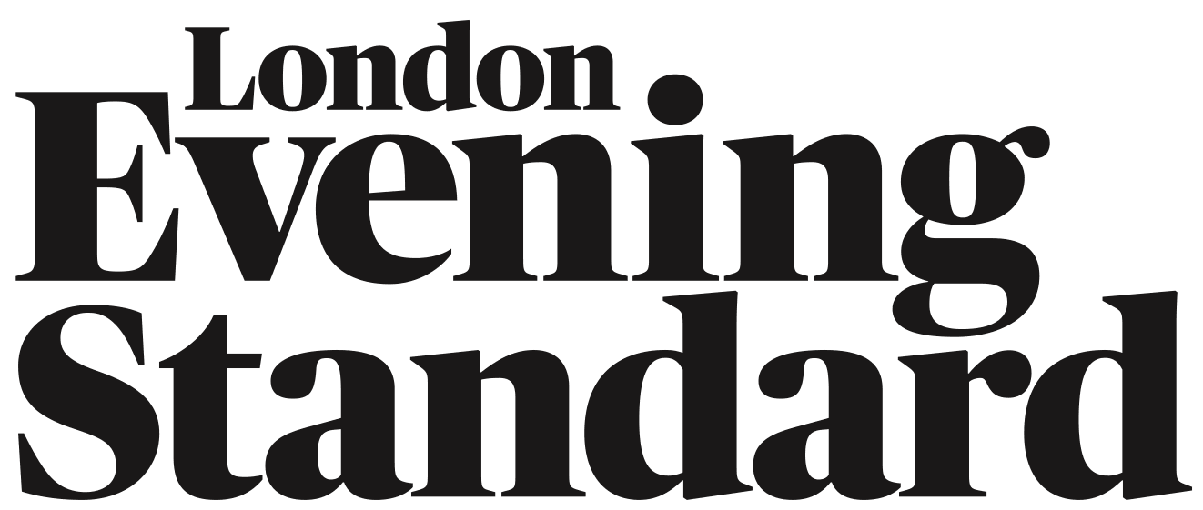 Evening Standard newspaper logo — featured Muz Murray